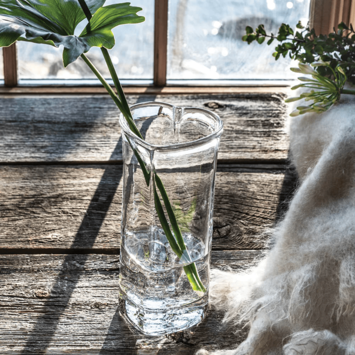 Simon Pearce Highgate Heart Vases