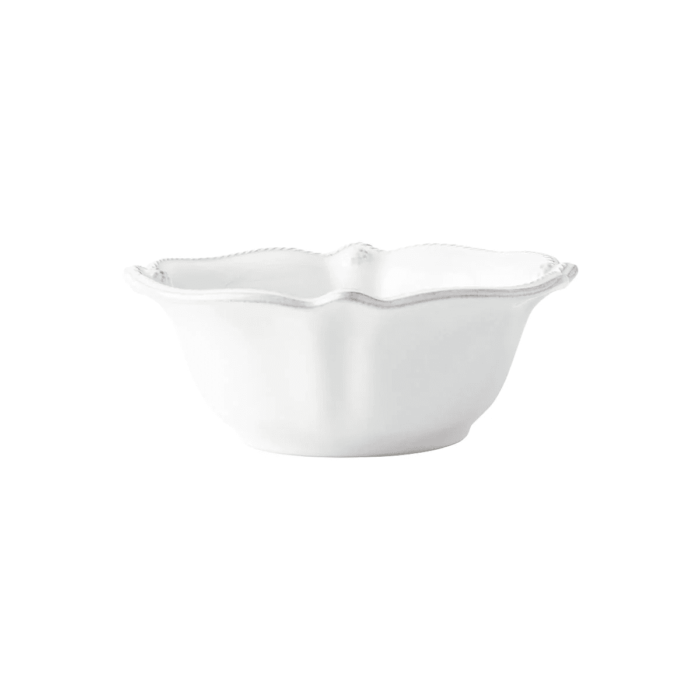 Juliska Berry and Thread Flared Dinnerware Whitewash Cereal Bowl