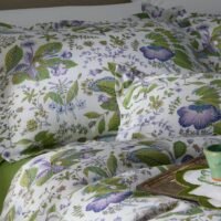 Matouk Pomegranate Linen Sheeting