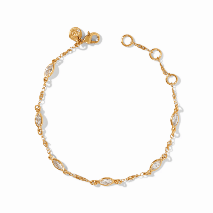 Julie Vos Charlotte Pearl Delicate Bracelet