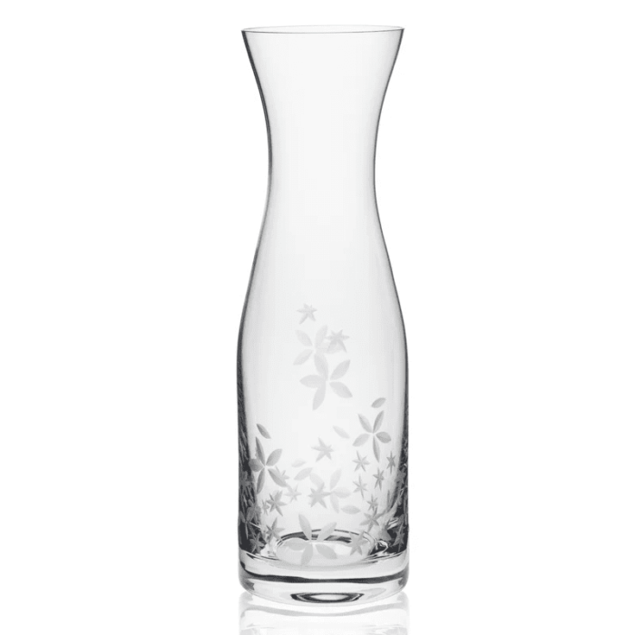 Caskata Chatham Bloom Glassware Carafe