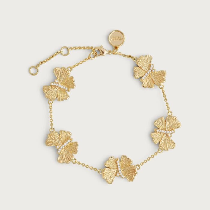 Anabel Aram Butterfly Station Bracelet