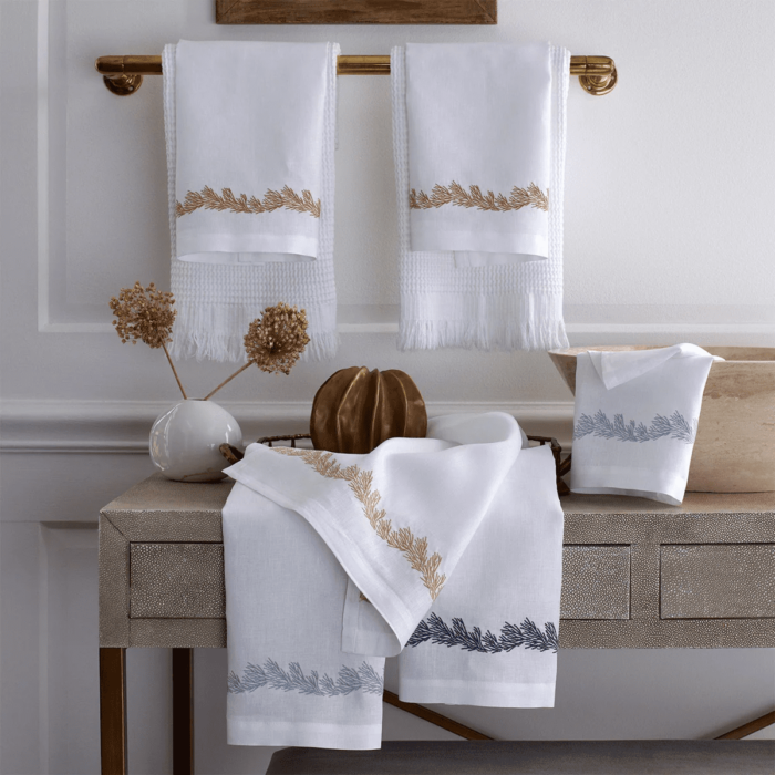 Matouk Atoll Guest Towel – Set of 2