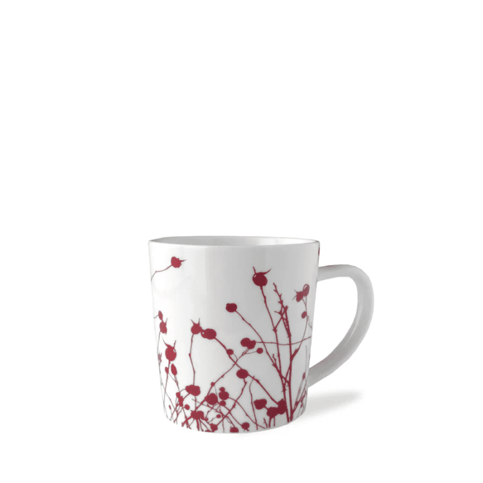 Caskata Winterberries Mug White