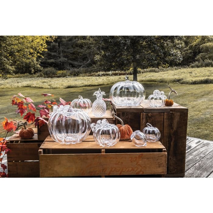 Simon Pearce Crackle Pumpkins - Image 2