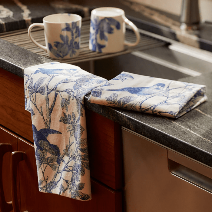 Caskata Arbor Birds Kitchen Towels