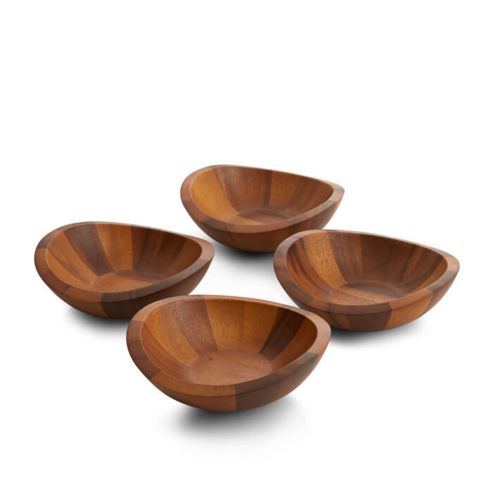 Nambé Braid Salad Bowls (Set of 4)