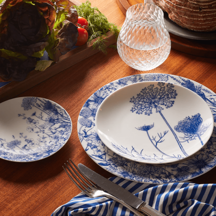 Caskata Summer Blues Dinnerware