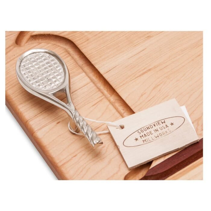 Soundview Millworks Tennis Racquet Appetizer Boards