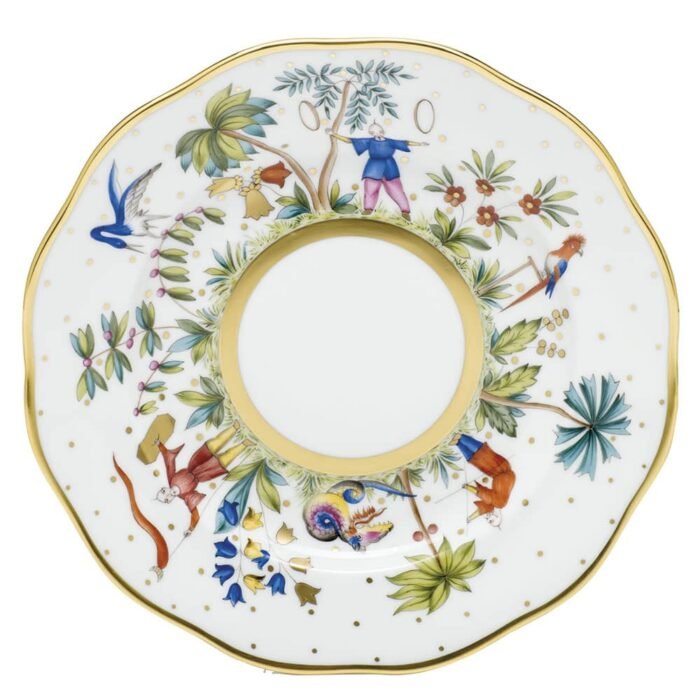 Herend Asian Garden Bold Dessert Plate