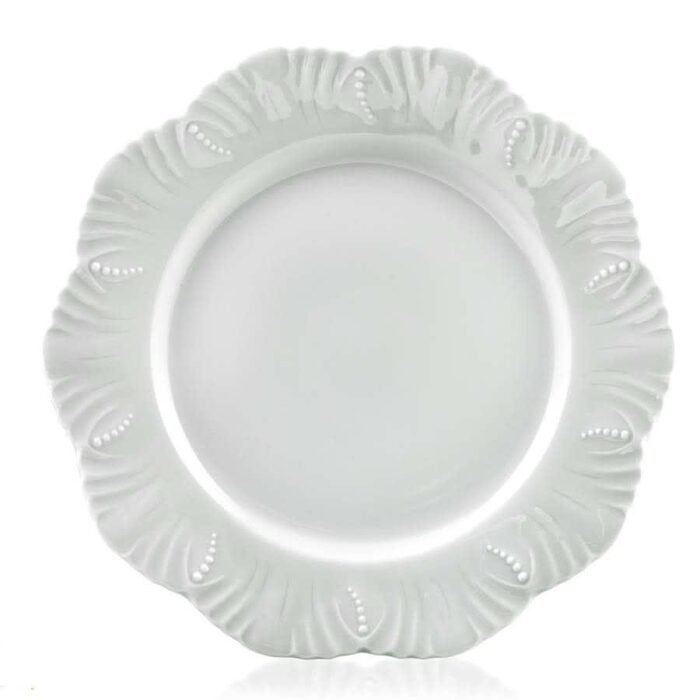 Royal Limoges Ocean White Dinner Plate