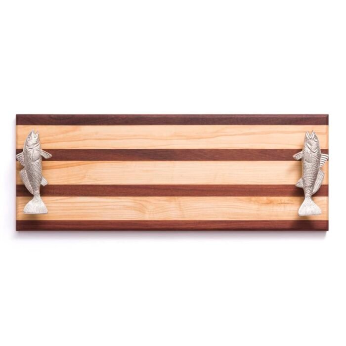 Soundview Millworks Double Handle Fish Serving Board