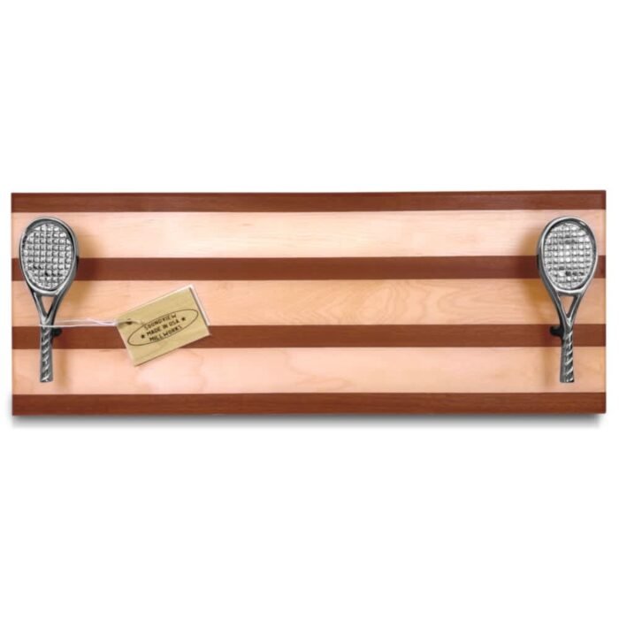 Soundview Millworks Double Handle Tennis Racquet Serving Board