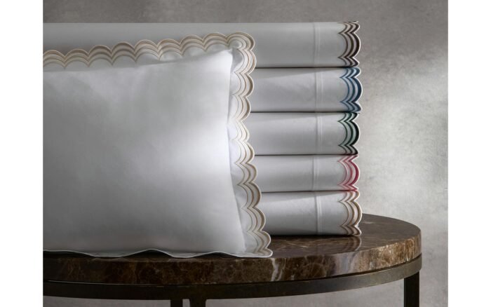 Matouk Stella Duvet Cover