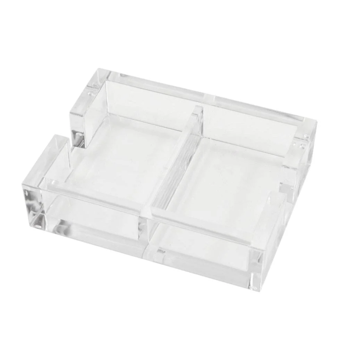Caspari Acrylic Playing Card Holder
